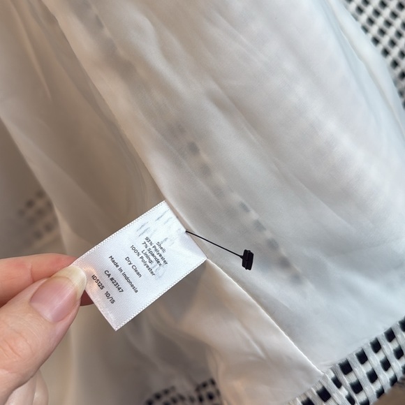 Talbots Jacquard Button Front Career Blazer w/Pockets, LP - Picture 6 of 6